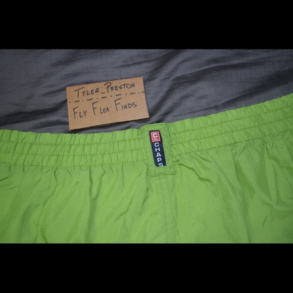 Vintage Chaps Ralph Lauren L Swim Trunks Suit - Picture 5 of 5